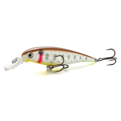 LTHTUG Pesca kõva püügilant 60mm 5g 70mm 8g aeglaselt uppuv Minnow vobler Isca kunstsöödad ahvenahaugi jaoks