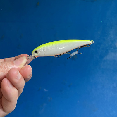 LTHTUG Pesca kõva püügilant 60mm 5g 70mm 8g aeglaselt uppuv Minnow vobler Isca kunstsöödad ahvenahaugi jaoks