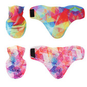 Σαλιάρες για σκι Winter Fleece Παιδικά κινούμενα σχέδια για Snowboard Μάσκα ολόκληρου προσώπου Αγόρια Θερμότερη τριγωνική τρισδιάστατη εκτύπωση κασκόλ για κορίτσι μάσκα σκι