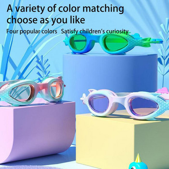 Професионални очила за плуване Момиче Карикатура Русалки Очила за плуване Водоустойчиви против мъгла Очила за плуване За деца Детски подаръци