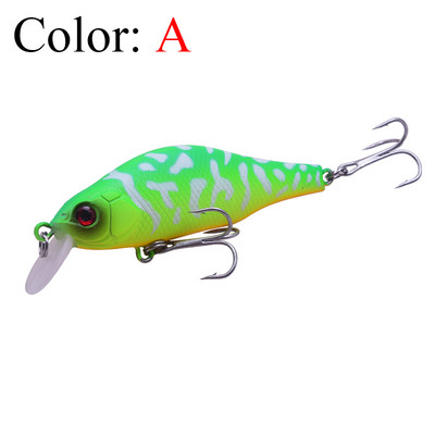 1vnt Minnow žvejybos masalai, 8 cm