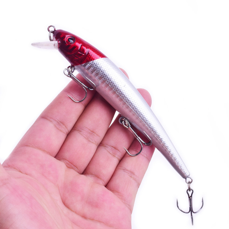 1 τεμ. Floating Wobblers Minnow Fishing Lures 130mm 19,5g Crankbaits Τεχνητό σκληρό δόλωμα Bass Pike Lure Pesca Εργαλείο ψαρέματος