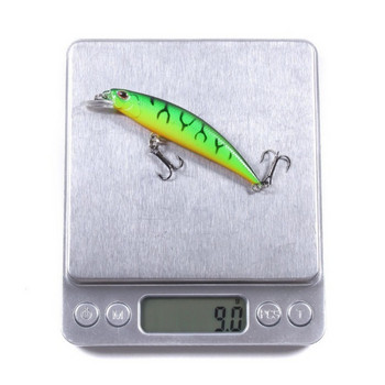 1 ΤΕΜ Laser Slowly Sinking Minnow Fishing Lure 80mm 9g Artificial Japan Hard Bait Bass Pike Wobblers Crankbait Carp Fishing