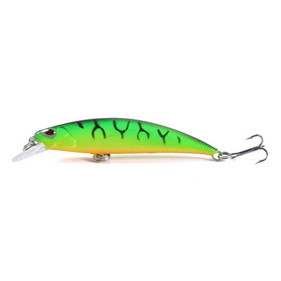 1 ΤΕΜ Laser Slowly Sinking Minnow Fishing Lure 80mm 9g Artificial Japan Hard Bait Bass Pike Wobblers Crankbait Carp Fishing