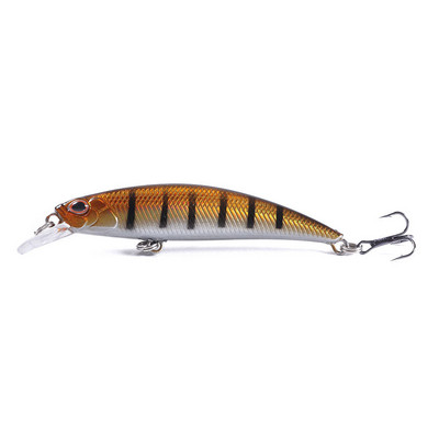 1 ΤΕΜ Laser Slowly Sinking Minnow Fishing Lure 80mm 9g Artificial Japan Hard Bait Bass Pike Wobblers Crankbait Carp Fishing