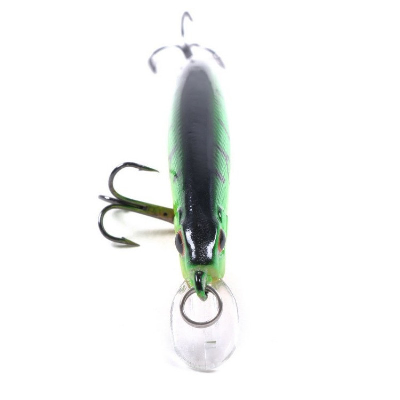 1 ΤΕΜ Laser Slowly Sinking Minnow Fishing Lure 80mm 9g Artificial Japan Hard Bait Bass Pike Wobblers Crankbait Carp Fishing