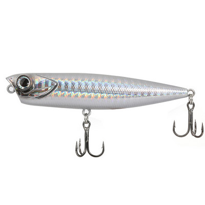 Topwater Ujuv pliiats 5g 15g Püügilant Surface Stickbait Kunstlikud kõndimissöödad Vooblerid Trolling Jerkbait Bass Pike