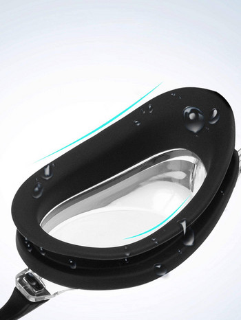 Професионални очила за плуване HD Водоустойчива противозамъгляваща силиконова шапка за плуване Водни състезания Спортно оборудване за мъже жени