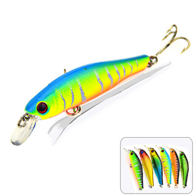 Vobleri zivīm/trollingam/līdaku makšķerēšanas mānekļi Jerkbait Minnow Swimbait mākslīgā ēsma bass/līdaka/viltus/cieti/virsmas mānekļi