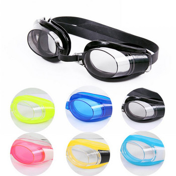 Професионални очила за плуване Очила за плуване с тапи за уши Щипка за нос Водоустойчив силикон 3 бр./компл. Унисекс за възрастни против замъгляване