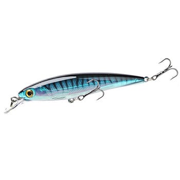 1PC изкуствена примамка Твърд плаващ воблер за щука, шаран Crankbait Риболовни аксесоари/стоки/принадлежности/примамка Minnow Fish Bass 3d очи