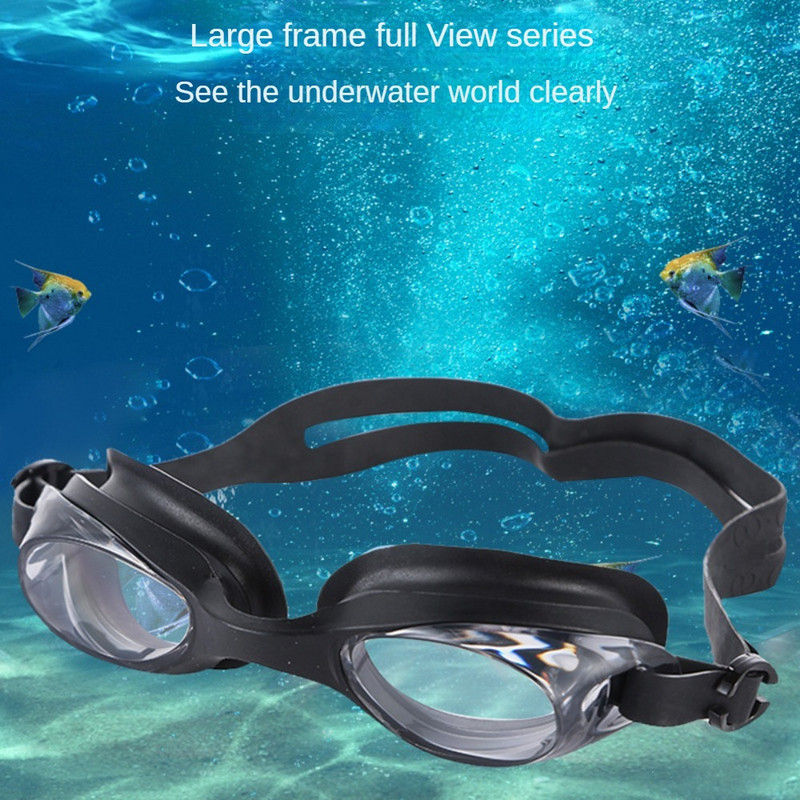 Veekindlad uduvastased ujumisprillid Lastele Professionaalsed värvilised läätsed Laste Prillid Ujumisprillide Hoiukast prillidega