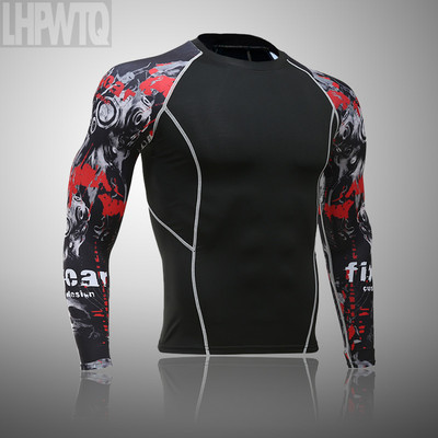 Ανδρικά Σετ Εσωρούχων Ski Μοτοσικλέτα 4 εποχών Σκι Ζεστές στρώσεις βάσης Αθλητικά στενά μακρύ πουκάμισο & μπλούζες Σετ Ρούχα