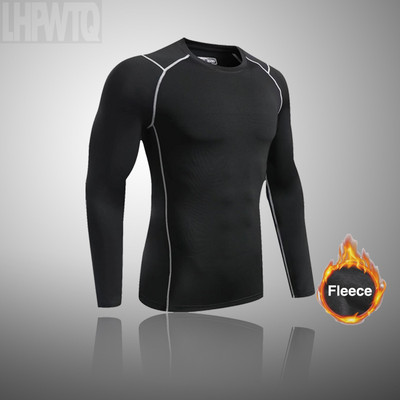 Ανδρικά Μαύρα Σετ Εσωρούχων Σκι Winter Sports Quick Dry Thermal εσώρουχα σκι Αθλητικά ρούχα Winter Long Johns για Ανδρικά