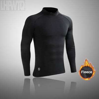Ανδρικά Μαύρα Σετ Εσωρούχων Σκι Winter Sports Quick Dry Thermal εσώρουχα σκι Αθλητικά ρούχα Winter Long Johns για Ανδρικά