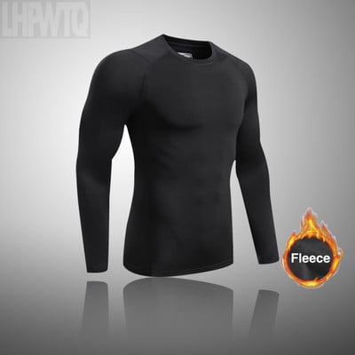 Ανδρικά Μαύρα Σετ Εσωρούχων Σκι Winter Sports Quick Dry Thermal εσώρουχα σκι Αθλητικά ρούχα Winter Long Johns για Ανδρικά