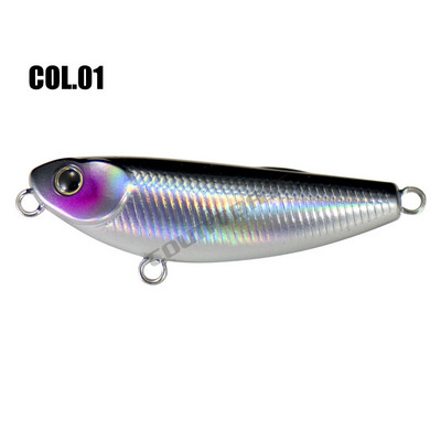 Countbass Surface Pencil Fishing Lure 52mm 5,5g Topwater Stick Bait Bass Leurre Peche Hard Lure Armed with VMC 9649 Hooks BZ