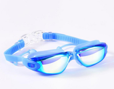 Vyrai Moteriški Silikonas Vandeniui atsparus Dengimas Skaidrus Anti-ras UV Trumparegystė Plaukimo akiniai Akiniai Dioptrijų Sportiniai Maudymosi Akiniai Be Dėžutės