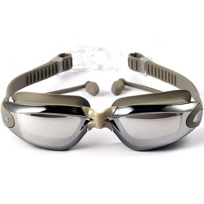 Vyrai Moteriški Silikonas Vandeniui atsparus Dengimas Skaidrus Anti-ras UV Trumparegystė Plaukimo akiniai Akiniai Dioptrijų Sportiniai Maudymosi Akiniai Be Dėžutės