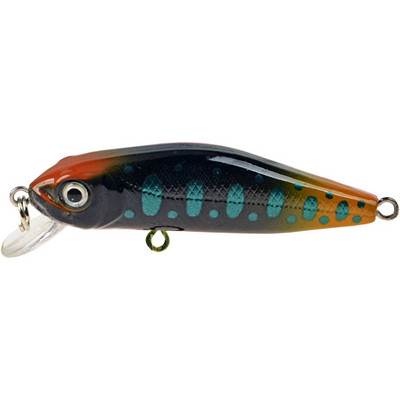 1db Mini Wobblerek Süllyedő Minnow horgászcsalik Bass Crankbait Hooks Tackle Crank Baits 6cm 4,5g pesca