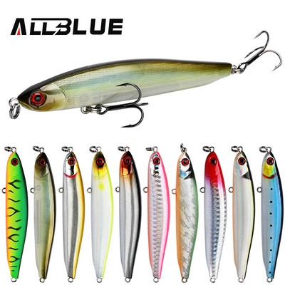 ALLBLUE BLOOD 90S 15g Fishing Lure Sinking Stick Μολύβι Σταθερό Βάρος Longcast Γλυκό νερό Satlwater Τεχνητό δόλωμα Λαβράκι