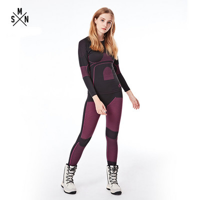 Kevad-sügis Talvine välisport Soe hingav higineelamine Kiiresti kuivav termopesu naiste ja meeste jaoks