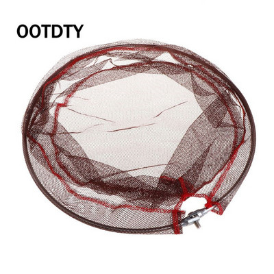 Δίχτυ ψαρέματος Διχτυωτή τσάντα σιλικόνης Δίχτυ προσγείωσης υψηλής πυκνότητας αξεσουάρ 35/40cm Φορητό