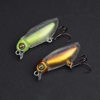 Νέο Fishing Lure Floating Pencil&Minnow Lure Soft Skin 2,6g Wobblers Topwater Crankbait lures Artificiais Hard Bait