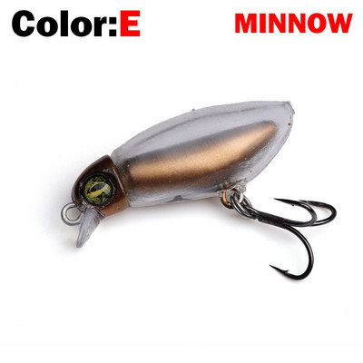 Νέο Fishing Lure Floating Pencil&Minnow Lure Soft Skin 2,6g Wobblers Topwater Crankbait lures Artificiais Hard Bait
