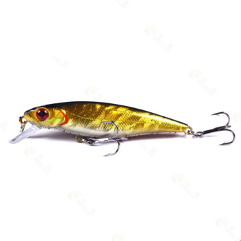 1 ΤΕΜ Minnow Fishing Lure 88mm 9,2g Floating Hard Bait Wobbler Jig Bait Crankbait Κυπρίνος ριγέ μπάσο Pesca Είδη ψαρέματος SwimBait