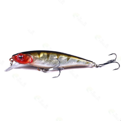1 KOM Minnow mamac za pecanje 88 mm 9,2 g plutajući tvrdi mamac vobler Jig mamac Crankbait šaran prugasti bas pesca pribor za pecanje Swimbait