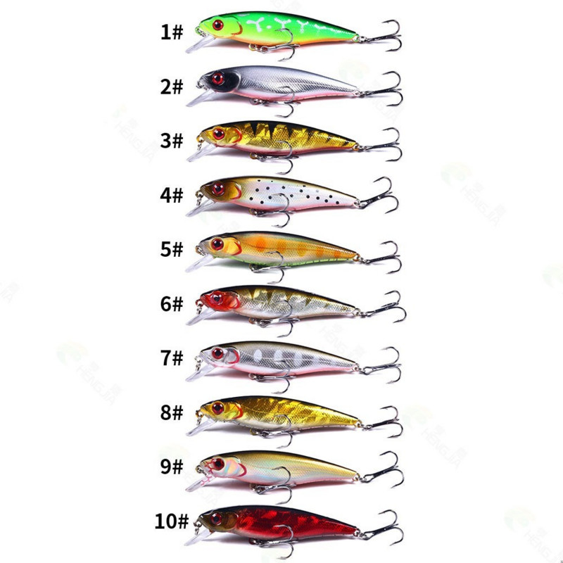 1 KOM Minnow mamac za pecanje 88 mm 9,2 g plutajući tvrdi mamac vobler Jig mamac Crankbait šaran prugasti bas pesca pribor za pecanje Swimbait