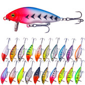 1 τεμ. Crankbait Minnow Fishing Lure Wobblers Artificial 7cm 8,4g 3D μάτια Σκληρό δόλωμα Bass Λούτσες Κυπρίνος Pesca Είδη ψαρέματος