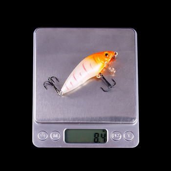 1бр Crankbait Minnow риболовна примамка Воблери изкуствени 7cm 8.4g 3D очи твърда стръв бас щука шаран Pesca риболовни принадлежности