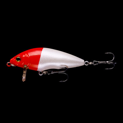 1 τεμ. Crankbait Minnow Fishing Lure Wobblers Artificial 7cm 8,4g 3D μάτια Σκληρό δόλωμα Bass Λούτσες Κυπρίνος Pesca Είδη ψαρέματος
