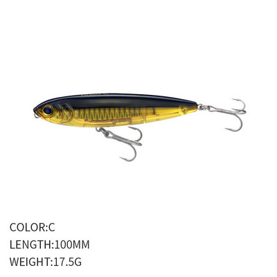 Floating Pencil Fishing Lure Topwater Jerkbait Saltwater 10cm 17,5g Artificial Hard Bait Japanese Walk The Dog Wobblers Swimbait