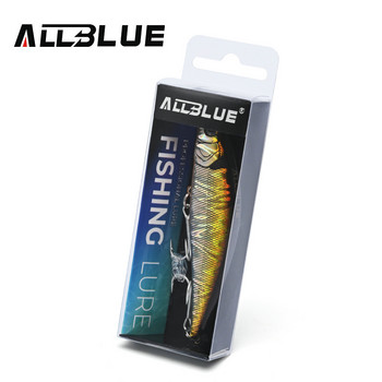 ALLBLUE EDGE 90S Heavy Sinking Minnow Flat Wobbler Fishing Lure 90mm/15,5g Artificial Hard Bait Crankbait Trout Bass Tackle Gear