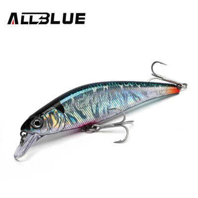 ALLBLUE EDGE 90S Heavy Sinking Minnow Flat Wobbler Fishing Lure 90mm/15,5g Artificial Hard Bait Crankbait Trout Bass Tackle Gear