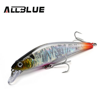 ALLBLUE EDGE 90S Heavy Sinking Minnow Flat Wobbler Fishing Lure 90mm/15,5g Artificial Hard Bait Crankbait Trout Bass Tackle Gear