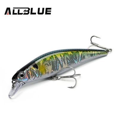 ALLBLUE EDGE 90S Heavy Sinking Minnow Flat Wobbler Fishing Lure 90mm/15,5g Artificial Hard Bait Crankbait Trout Bass Tackle Gear