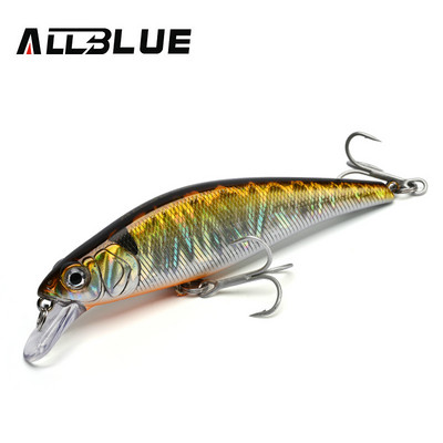 ALLBLUE EDGE 90S Heavy Sinking Minnow Flat Wobbler Fishing Lure 90mm/15,5g Artificial Hard Bait Crankbait Trout Bass Tackle Gear