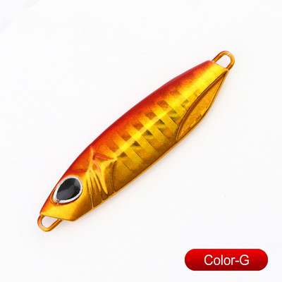 Jigid Merepüügi Metallist Jig-lusikas 10G 15G 20G 30G Kaldal Valamine Jigging Plii Kala Meriahvenpüük Micro Jig Aeglane Jigging