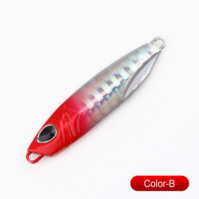 Jigid Merepüügi Metallist Jig-lusikas 10G 15G 20G 30G Kaldal Valamine Jigging Plii Kala Meriahvenpüük Micro Jig Aeglane Jigging