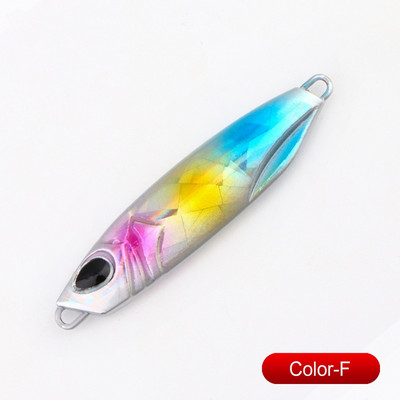Jigid Merepüügi Metallist Jig-lusikas 10G 15G 20G 30G Kaldal Valamine Jigging Plii Kala Meriahvenpüük Micro Jig Aeglane Jigging