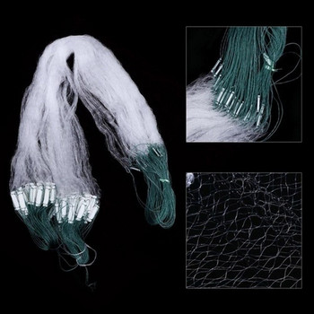 Υψηλής ποιότητας Nylon Fish Network Hand Cast Monofilament Δίχτυ Ψαρέματος Float Trap Μονό Διχτυωτό Αξεσουάρ εργαλείου εργαλείου