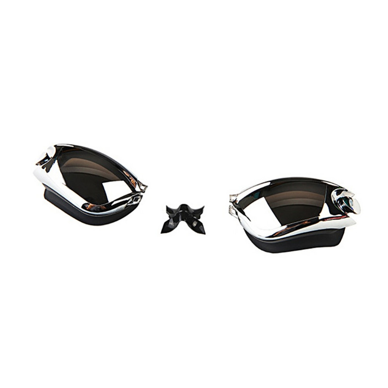 Professionaalsed silikoonist veekindlad ujumisprillid Uduvastased UV-ujumisprillid Kõrvatropiga meestele Naiste Veespordiprillid