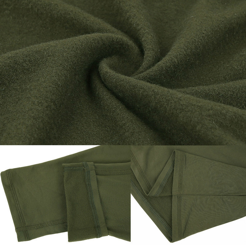 2 tk meeste aluspesu säärised meeste pikkade varrukatega termopesu pluss sametpolsterdatud T-särk ümara kaelusega õhukese põhjaga särk