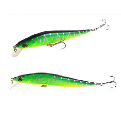 1Pcs 3D Eyes Плаваща твърда стръв Японски стил 10g 11.5cm Minnow риболовна примамка щука бас пъстърва дълбоководни воблери риболовни принадлежности