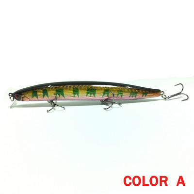1 τεμ 13,5 εκ. 19 g Floating Minnow Fishing Lure 3D Eyes wobblers για ψάρεμα λούτσων Στροφαλοφόρος Τεχνητό Ιαπωνικό Σκληρό Δόλωμα Swimbait