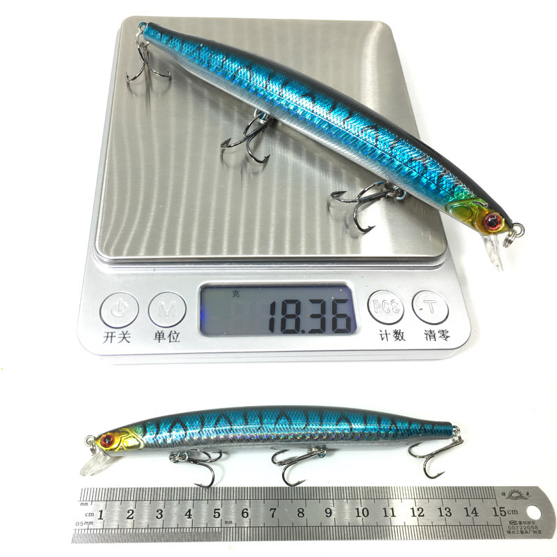 1 τεμ 13,5 εκ. 19 g Floating Minnow Fishing Lure 3D Eyes wobblers για ψάρεμα λούτσων Στροφαλοφόρος Τεχνητό Ιαπωνικό Σκληρό Δόλωμα Swimbait